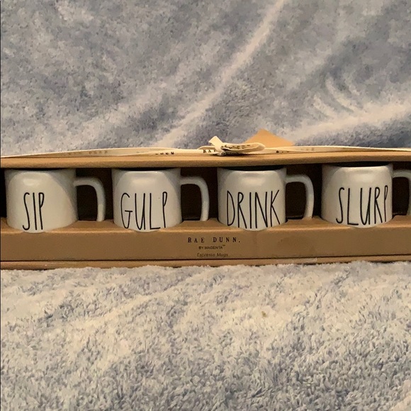 Rae Dunn Other - RAE DUNN Espresso Mug Set of 4